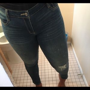 Dark wash Arizona jegging